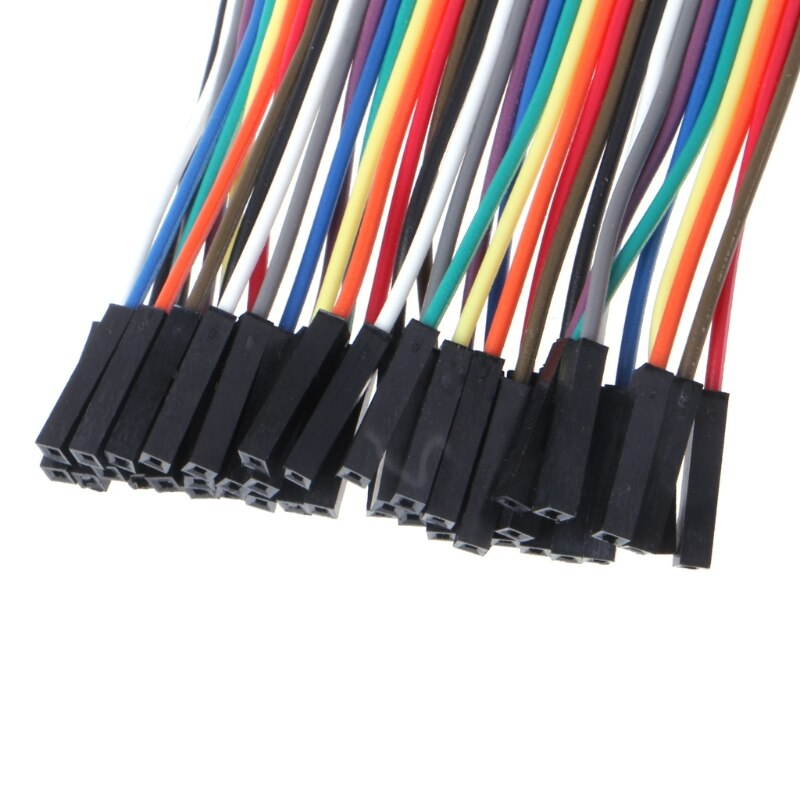 40 st dupont line mf / mm / ff dupont kabel bygel trådkabel för arduino