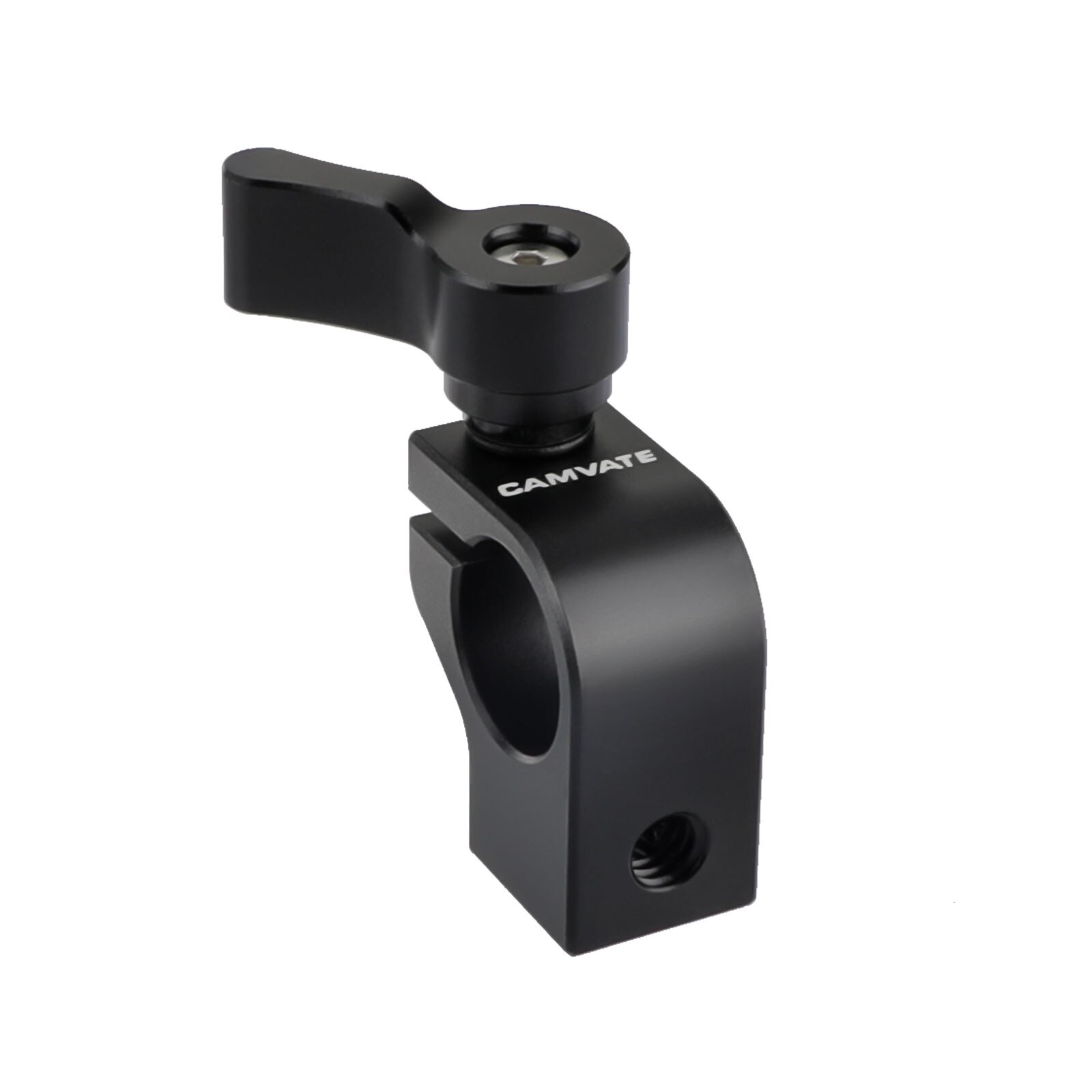 HDRIG 90-Degree Rod Rig Adapter Clamp (Black, 2-Piece) with Two Holes for DSLR Photo Studio Accessories: white