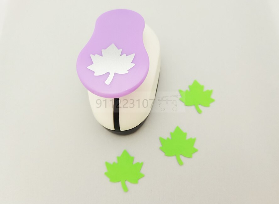 Freesship leaves 25mm Maple leaf shape craft punch twig leaf Punch Craft Scrapbooking Paper Puncher Tree Shaped Punches