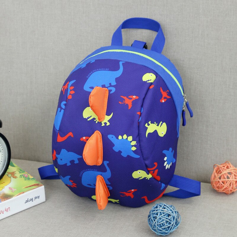 Voor Kids Kleuterschool Rugzak Kinderen Schooltassen Anti-verloren Jongens Meisjes Nursery Baby Satchel Mochila Infantil preschool tassen: dark blue
