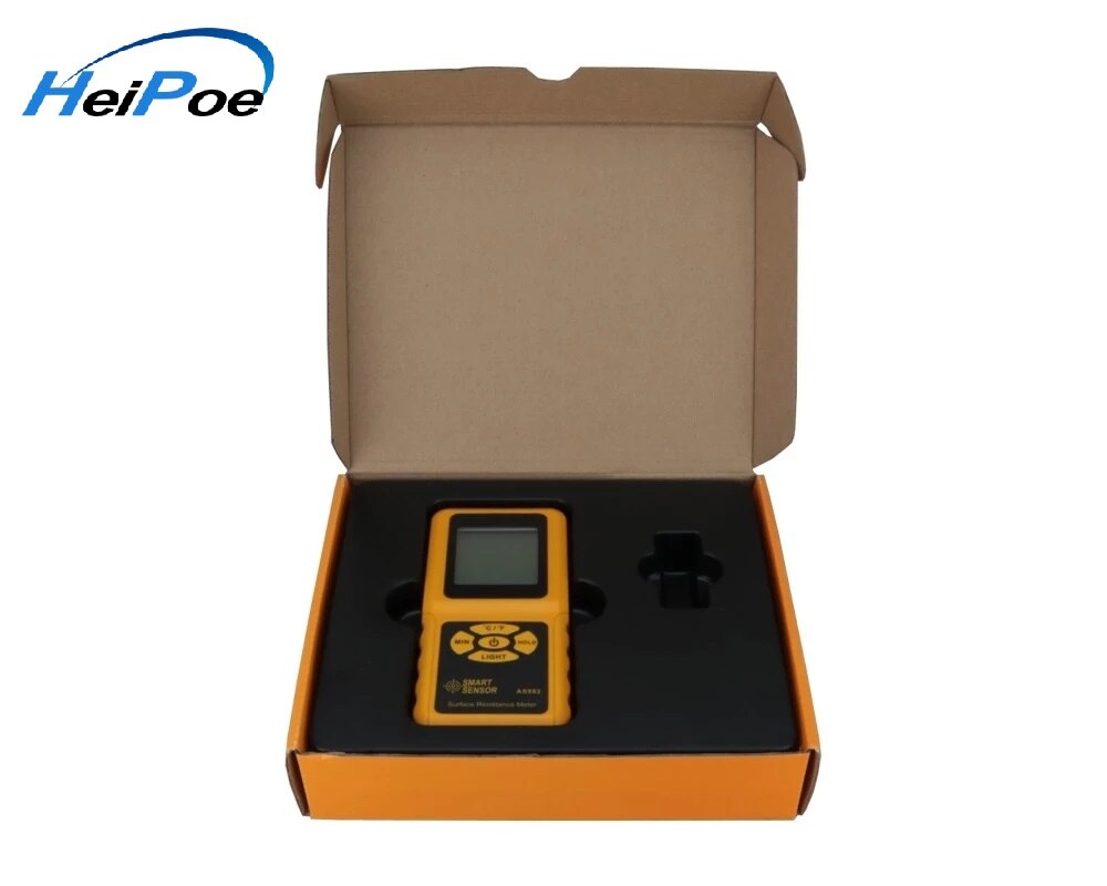 Digital LCD Surface Resistance tester / digital micro ohm meter / electric resistance meter