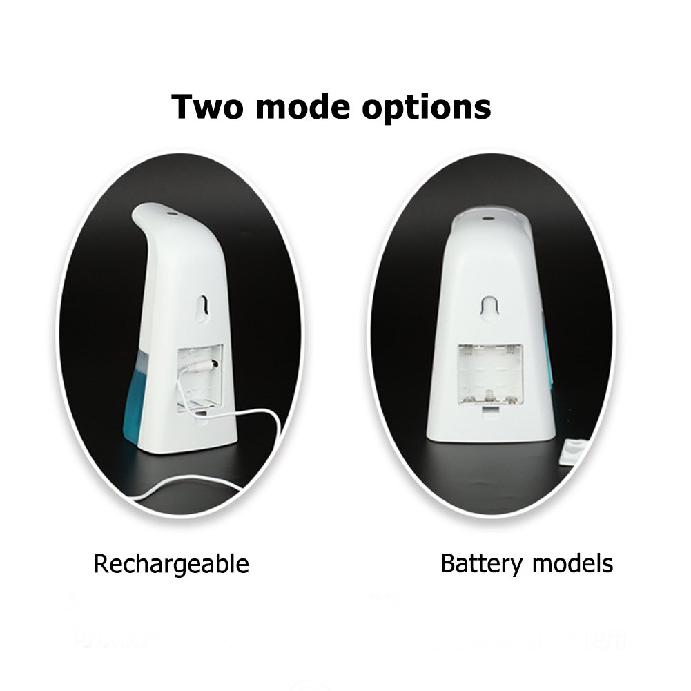 Smart Automatic Electronic Soap Dispenser Rechargeable Induction Hand Disinfection Wash Foam Dispenser for Home Bathroom