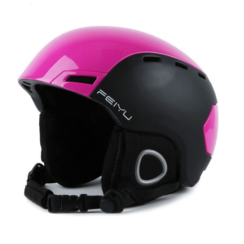 Ski Helm Voor Volwassen En Kinderen Integraal Gegoten Skiën Helm Vrouwen Mannen Sneeuw Sport Helm Skateboard Ski Snowboard helm: color 04 / L 56-59 cm