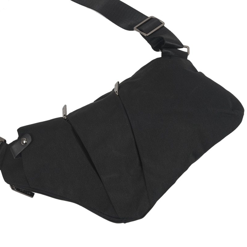 Osoce Nylon Bandoulière Poitrine Mince Fronde Sac Casual Sac Cartable