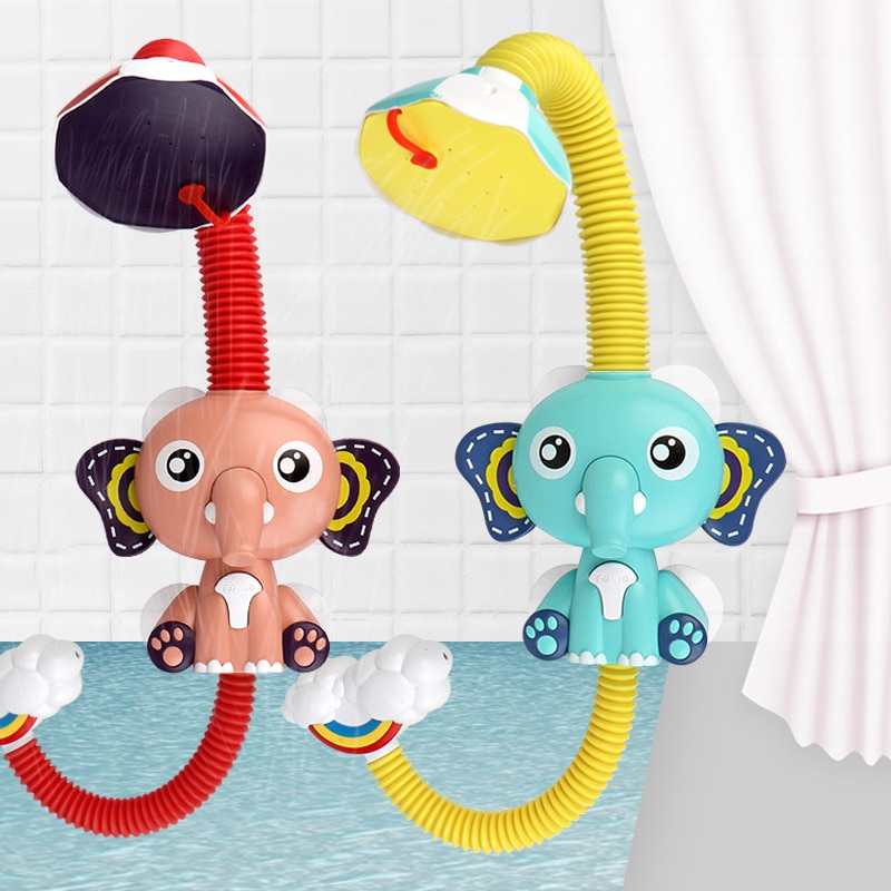 Bad Speelgoed Baby Olifant Spray Peuter Kids Elektrische Cartoon Douche Waternevel Speelgoed Jongens Meisjes Zwemmen Water Speelgoed Game