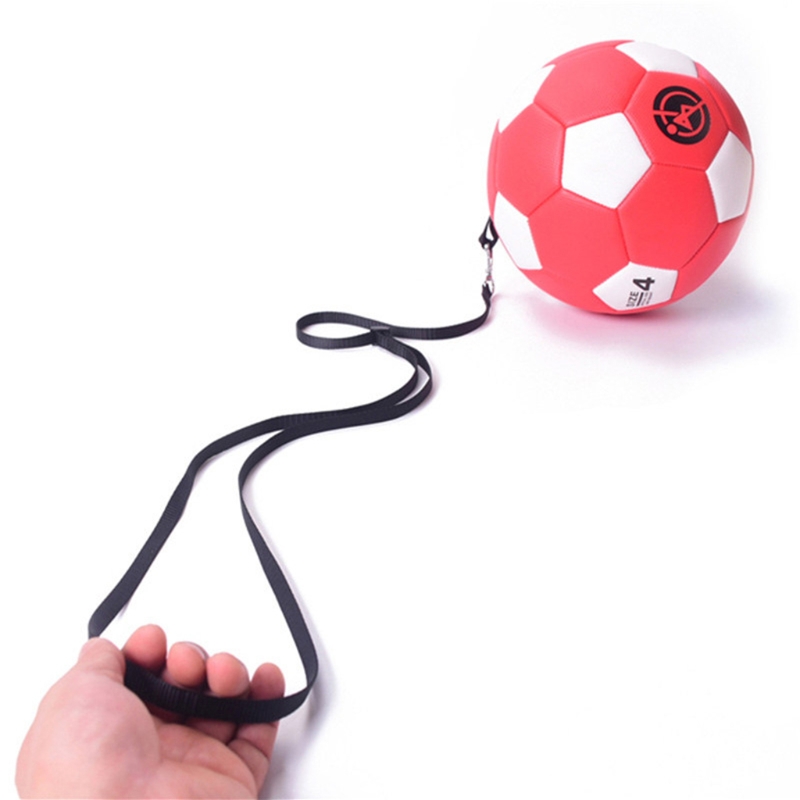 Soccer Kick/Throw Training, Football Solo Practice Training Aid for Juggling, Foot Control, Kicking Practice Set