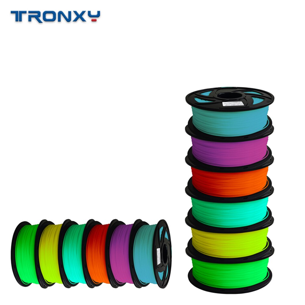 1kg tronxy 3d printer filament accessoires benodigdheden pla/abs 1.75mm printmateriaal diverse soorten kleuren kiezen