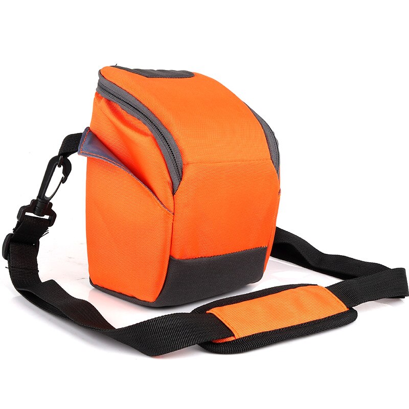 Handgefertigte Halb-Tasche Aus Echtem Leder Für Olympus E-PL9 – Schwarz, Mit Stativanschluss