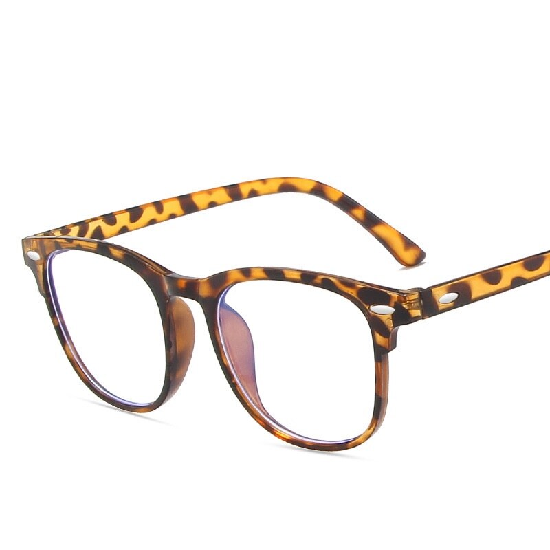 Gafas sencillas de ojo de gato para mujer, lentes ópticas transparentes, planas: 3