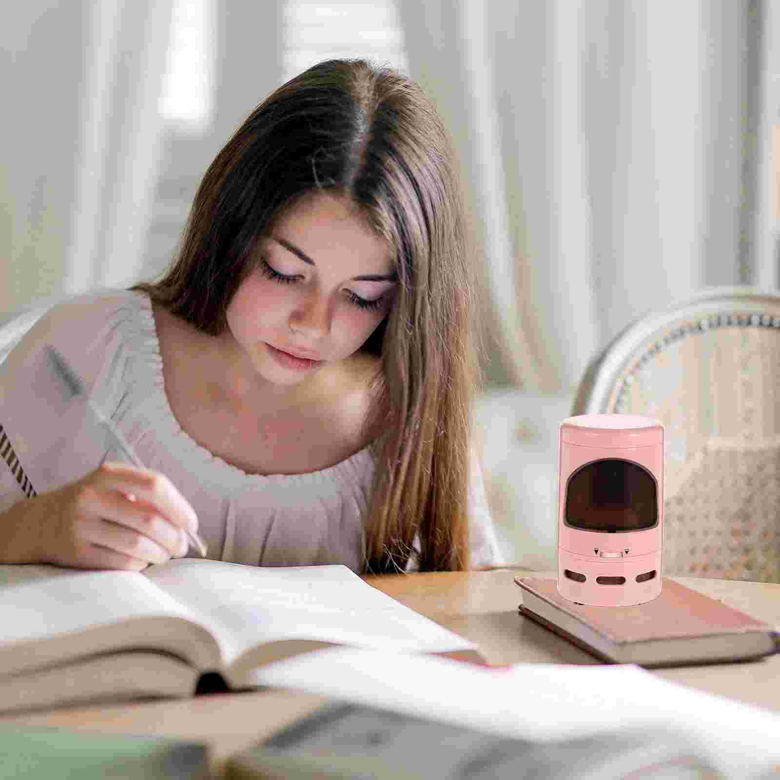 Electric Pencil Sharpener Desktop Dust Cleaner Multi-function Students Sharpener