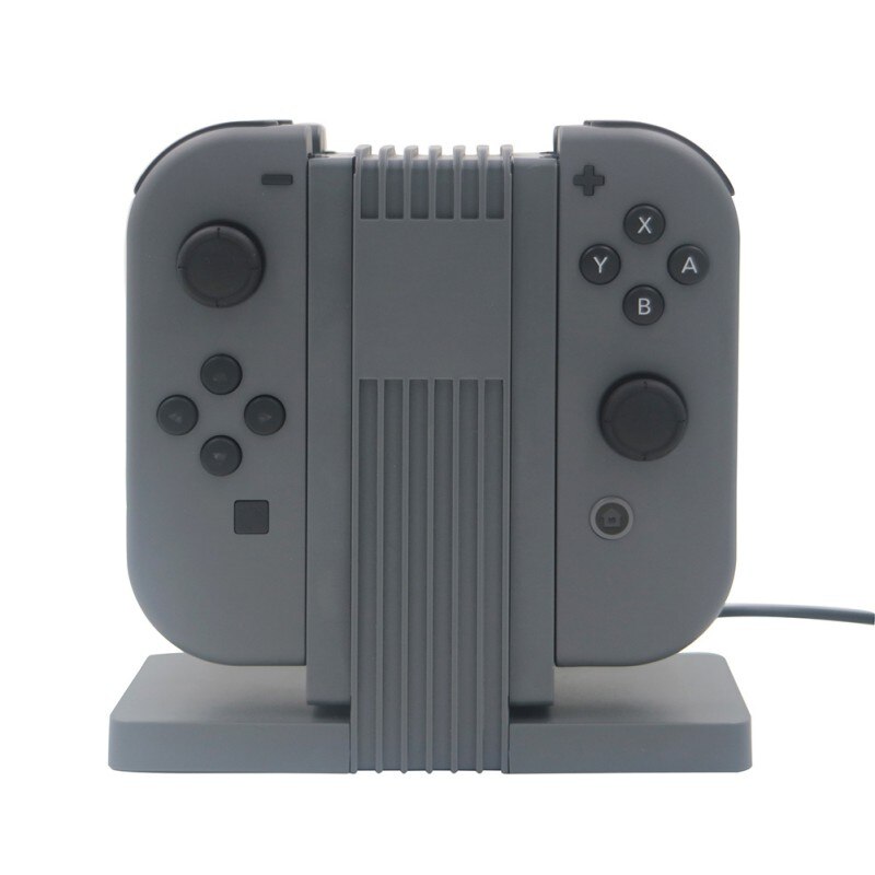4 In 1 Charging Stand For Nintendo Switch Charger Dock With LED Indication For Left And Right Handles