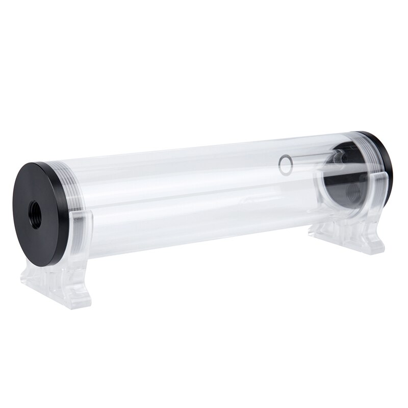210MM longueur 50MM diamètre cylindrique refroidi à l'eau réservoir accessoires complet PMMA réservoir d'eau refroidissement par eau ordinateur