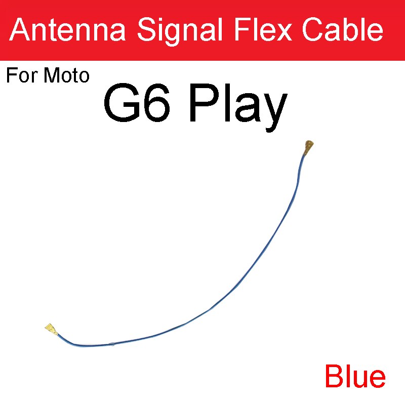 Antenne Signal biegen Kabel Für Motorola Moto M XT1662/G4 XT1622/G5 XT1671 XT1676/G6 Spielen/e5 Plus XT1924 Wifi Signal biegen Band: For MotoG6Play-blau