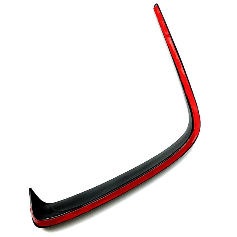 1 çift araba siyah Abs arka tampon Splitter spoiler kemer için Mercedes Benz için W176 A200 A250 A45 Amg 2013-2016