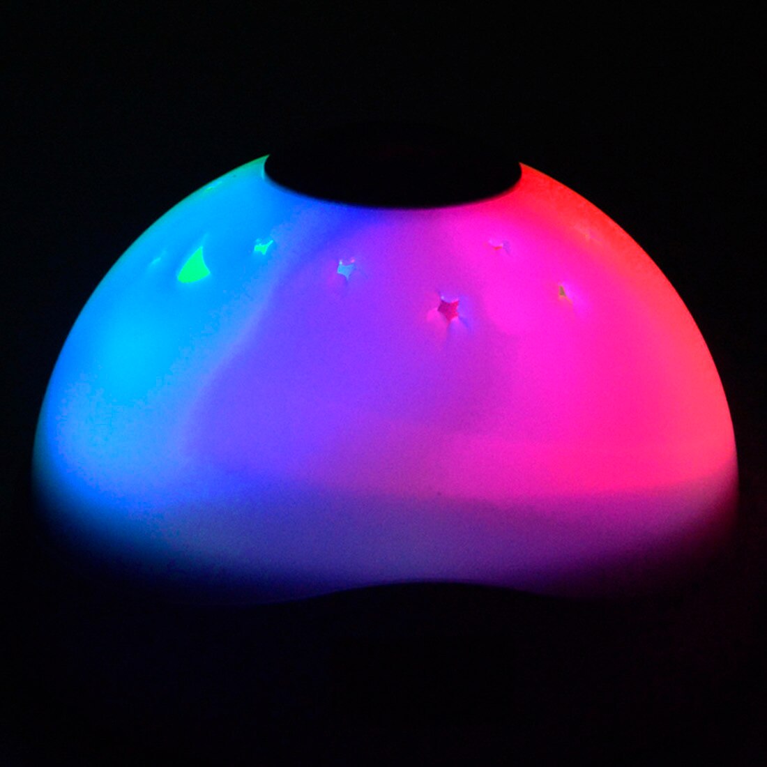 Home Decor Kleurrijke Sky Star Kinderen Babykamer Nachtlampje Projector Lamp Wekker slapen Kamer Nachtlampje