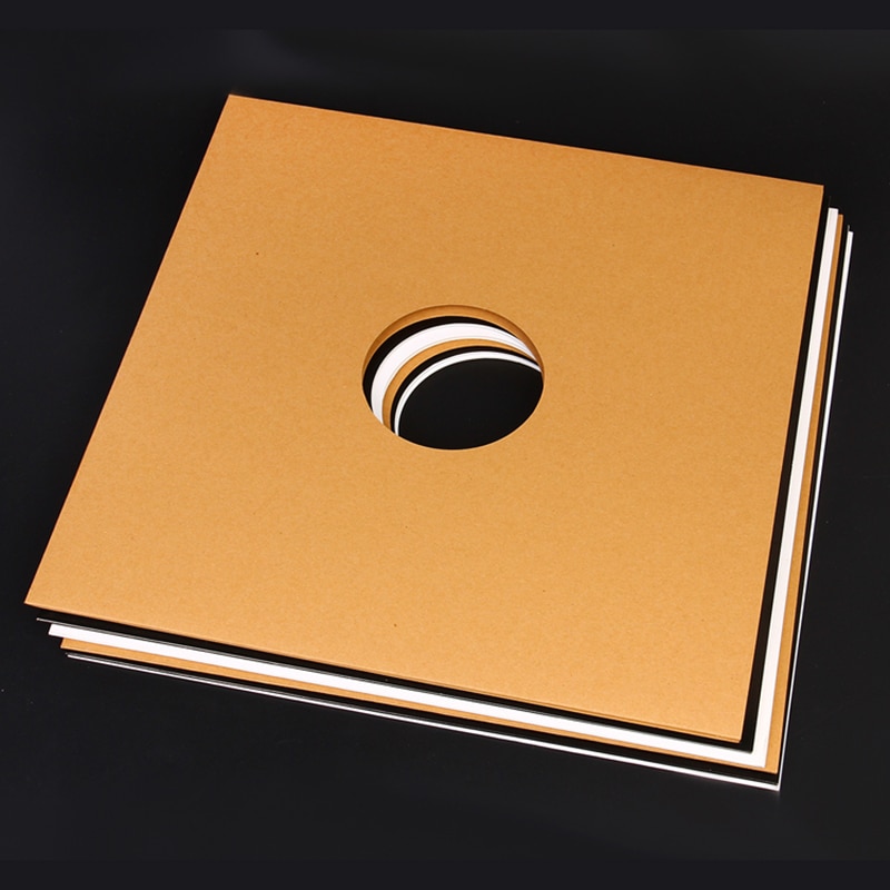 2pcs LP vinyl record bag paper record cover Outer Plastic Vinyl Record Outer Sleeves for 7 inch 10 inch 12 inch