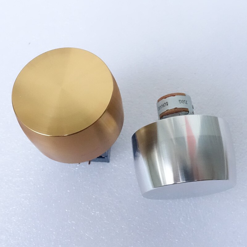 BRZHIFI perilla de aluminio completa para amplificador de potencia, 44x27mm
