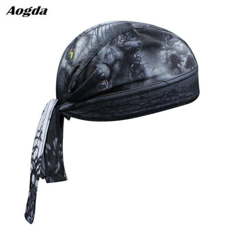 Mannen Fiets fietsen bandana piraten sjaal headsweats jurk hoeden fiets hoofd slijtage cap CC3538