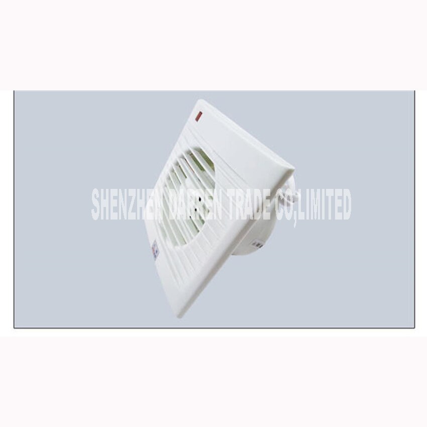 KHG-100 Mini Wall Window Exhaust Fan Toilet Bathroom Kitchen Fans Exhaust Fan Installation of Windows Panel size 158*158MM