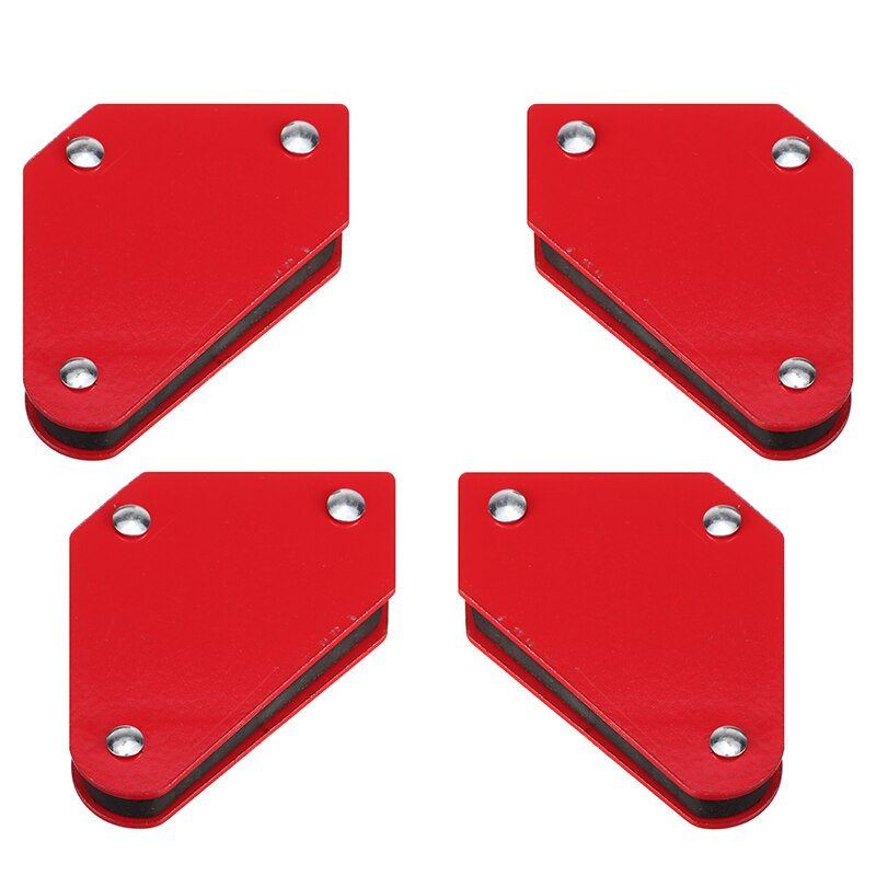 4pcs/set Durable Triangle Welding Positioner Magnetic Fixed Angle Soldering Mark And Pipe Installation Locator