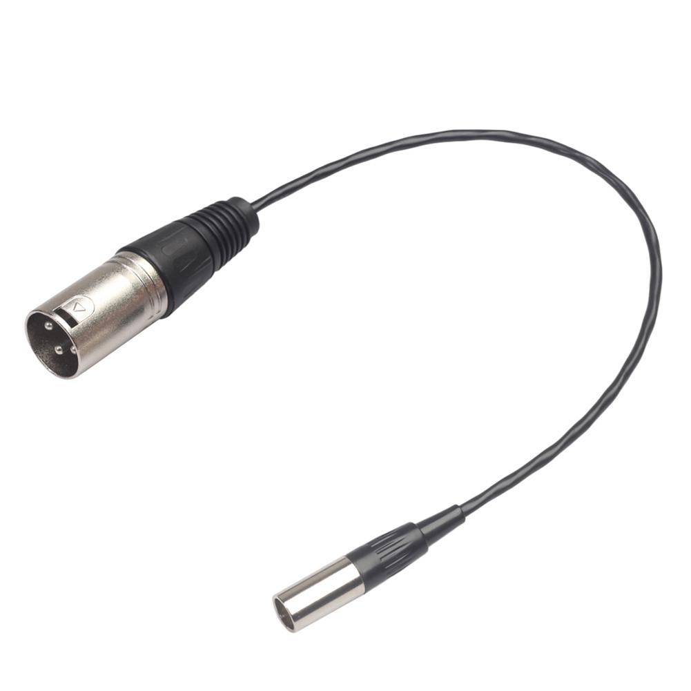 0.3M 3Pin MINI XLR Male Naar Mannelijke Cinema Audio Kabel Fotografische Apparaat Microfoon Verlengkabel Camera Audio Kabel