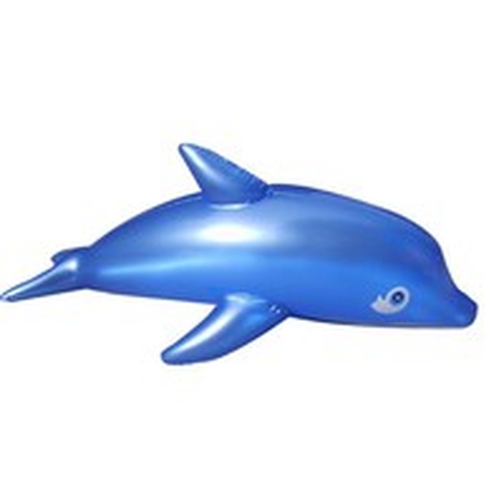 Kinder Aufblasbare Delphin Spielzeug PVC Aufblasbare Tier Blow Up Pool Schwimmen Spielzeug Für Kinder Spaß: Blau