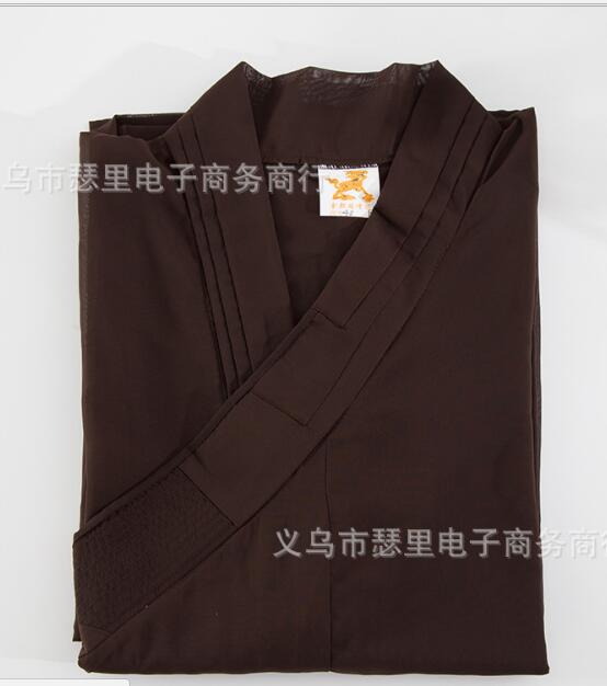 unisex Schwarz Sommer Buddhistischen Mönchen Kostüm Shaolin Tempel Mönch Kleidung Kleid Zen Kleidung Buddhismus Meditation Lohan Kleidung