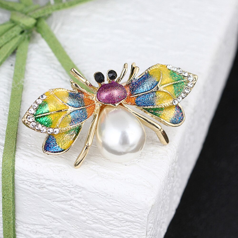 1pc Delicato ragno Spille Strass Seno Spille Spilla Spille Delle Donne Gioiello Accessorio per il Sacchetto di Vestiti Dello Scialle Della Sciarpa Del Cappello Decorazione
