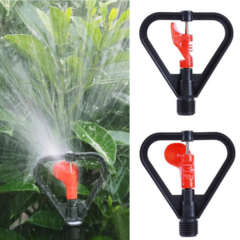 Water Sproeier 360 Graden Auto Rotatie Injector Nozzle Sprinkler Hoofd Roterende Irrigatiesysteem Tuin