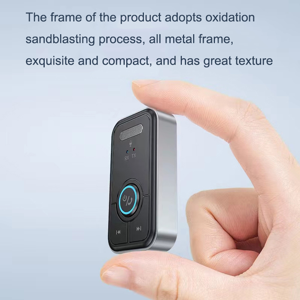 Bluetooth 5.3 Transmitter Receiver Wireless Audio Adapter For Car Music Headphone Speaker 3.5mm Jack AUX Bluetooth Adaptador