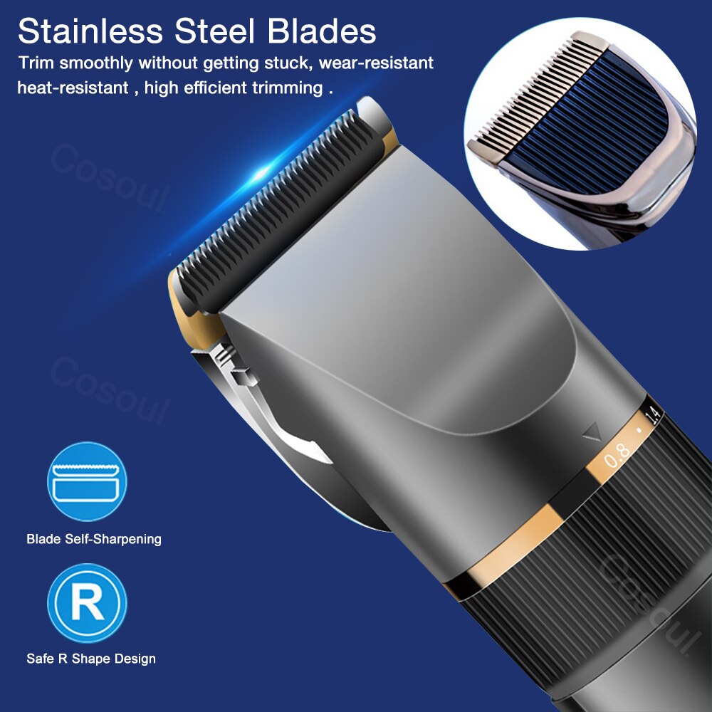 Tondeuse Elektrische Haarsnijmachine Echtgenoot Haar Trimmer Voor Man Scheerapparaat Kapper Professionele Baard Trimmer Haarsnijder