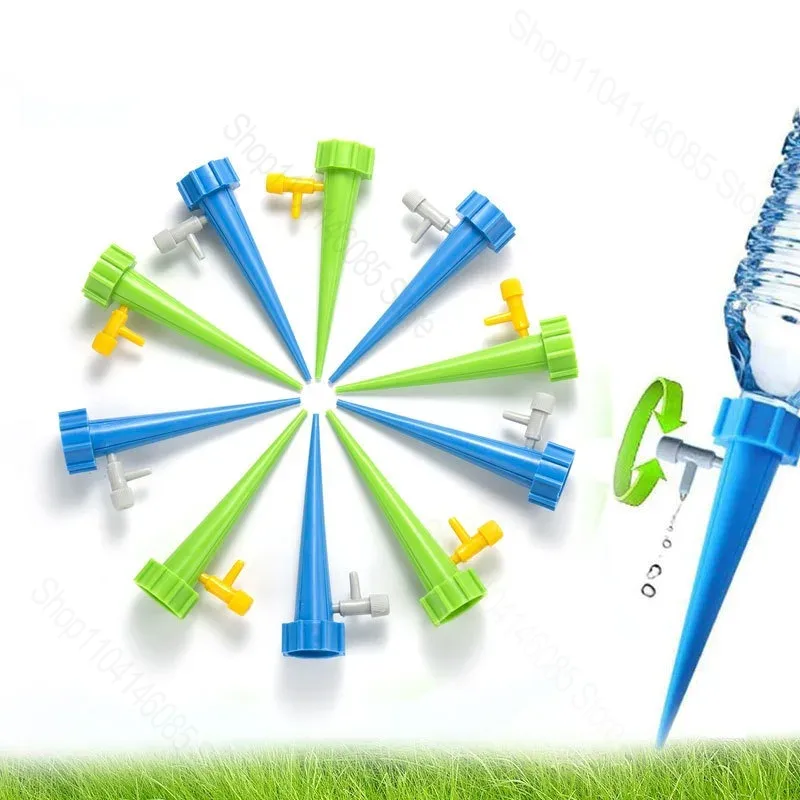 Drip Watering Drip Irrigation System Automatic Plant Water Dripper Self Watering for Flower Plants Adjustable Water Device