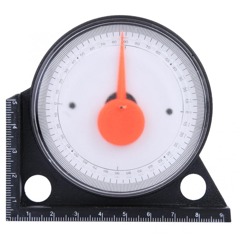 Multifunctional Plastic Slope Inclinometer Angle Finder Level Meter Measuring Tool Slope Level Meter