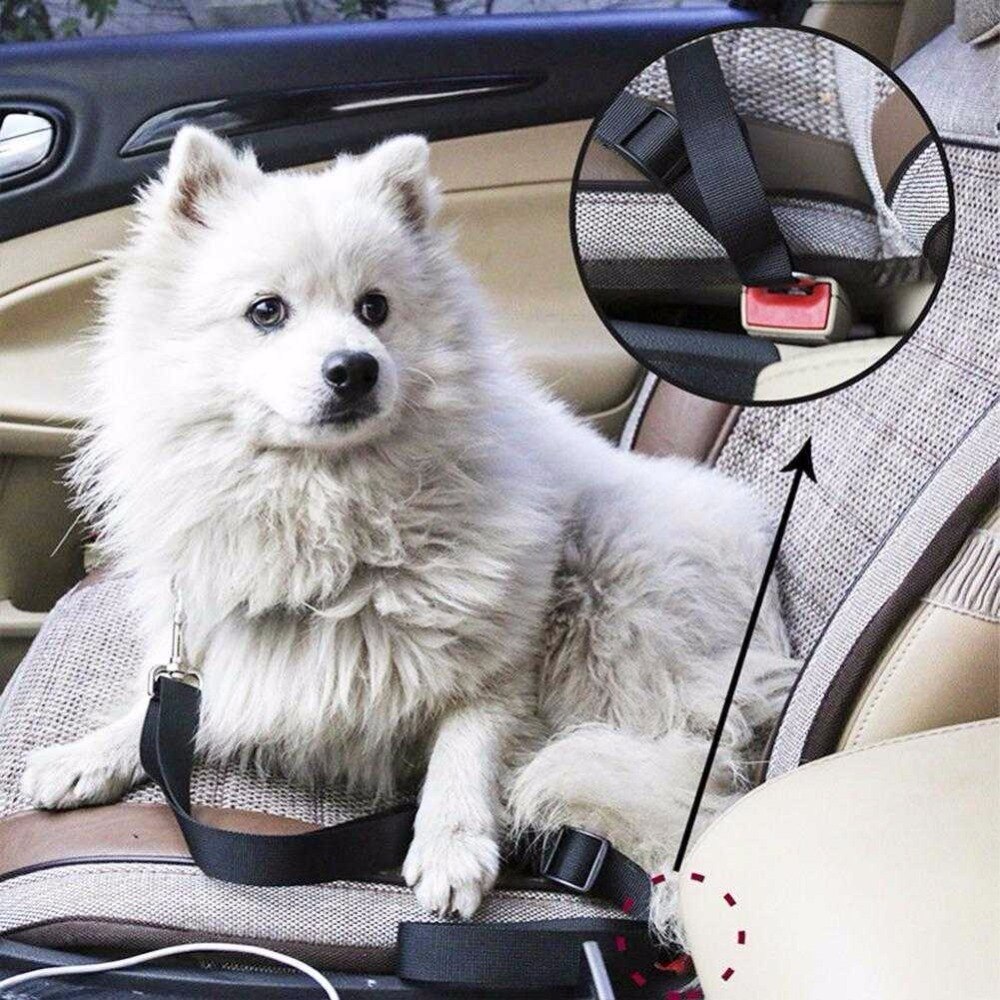 Voertuig Auto hond Seat Riem Puppy Auto Gordel Harness Lead Clip Hond Levert Veiligheid Hendel Auto Tractie Producten
