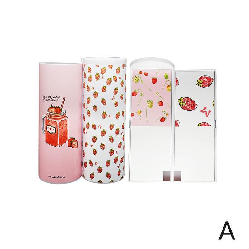 1pcs Multi-function Pencil Case Pencil Box Calculator Pen Mirror Whiteboard Reusable Erasable With Stationery Pen Y2P7: A