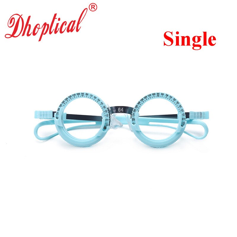 titanium alloy trial frame, glasses shop trial frame, optical trial lens frame 52~70mm good qualty: Blue