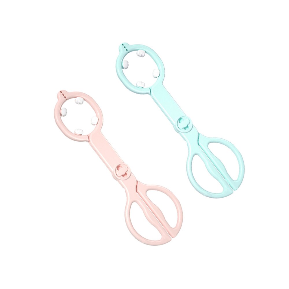 2pcs Feeding-Bottle Clamp Baby Bottle Tong Heat-resistant Anti-slip Bottle Clamp
