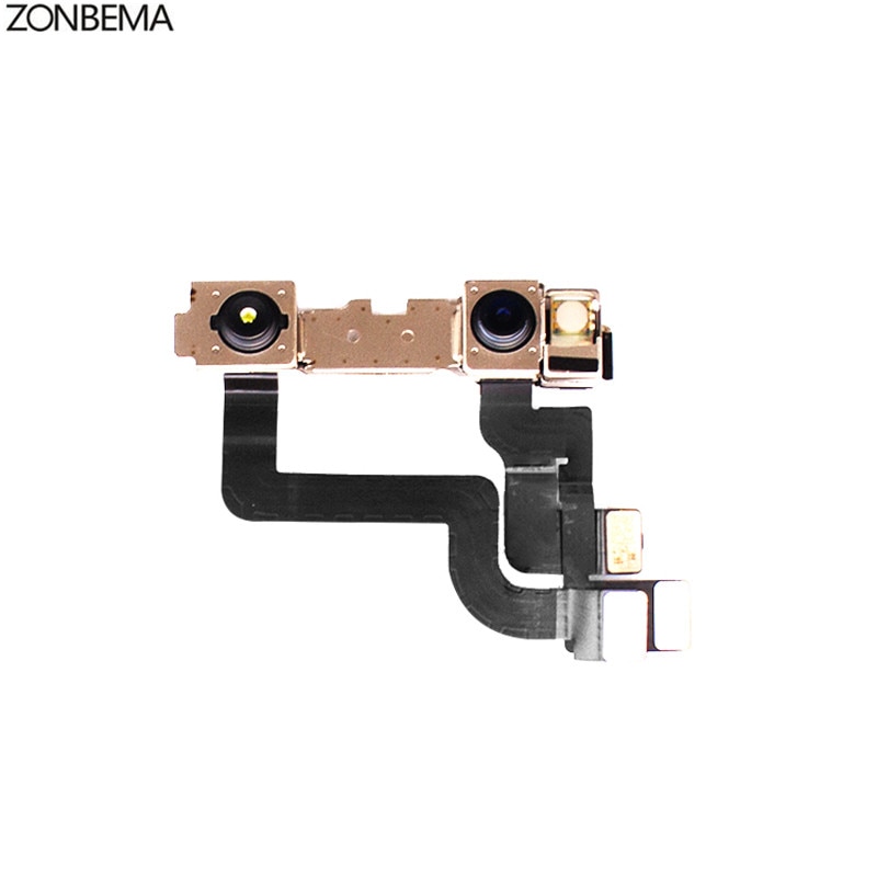 ZONBEMA-cámara frontal de prueba con sensor de proximidad Cable flexible para iPhone SE 5 5S 6 7 8 6S Plus X XR XS MAX, 100%