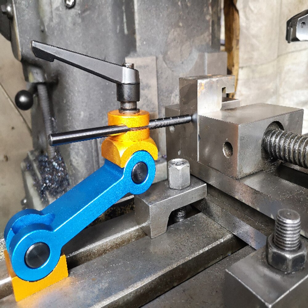 1PCS Universal Adjustable CNC Mill Machine Workpiece Stop Positioner for Lathe Workpiece Multi Function Work Stop Locator tool