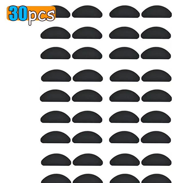 10/50pcs Silicone Glasses Nose Pads Adhesive Nose Pads Non-slip White Thin Nosepads for Glasses Eyeglasses Eyewear Accessories: green