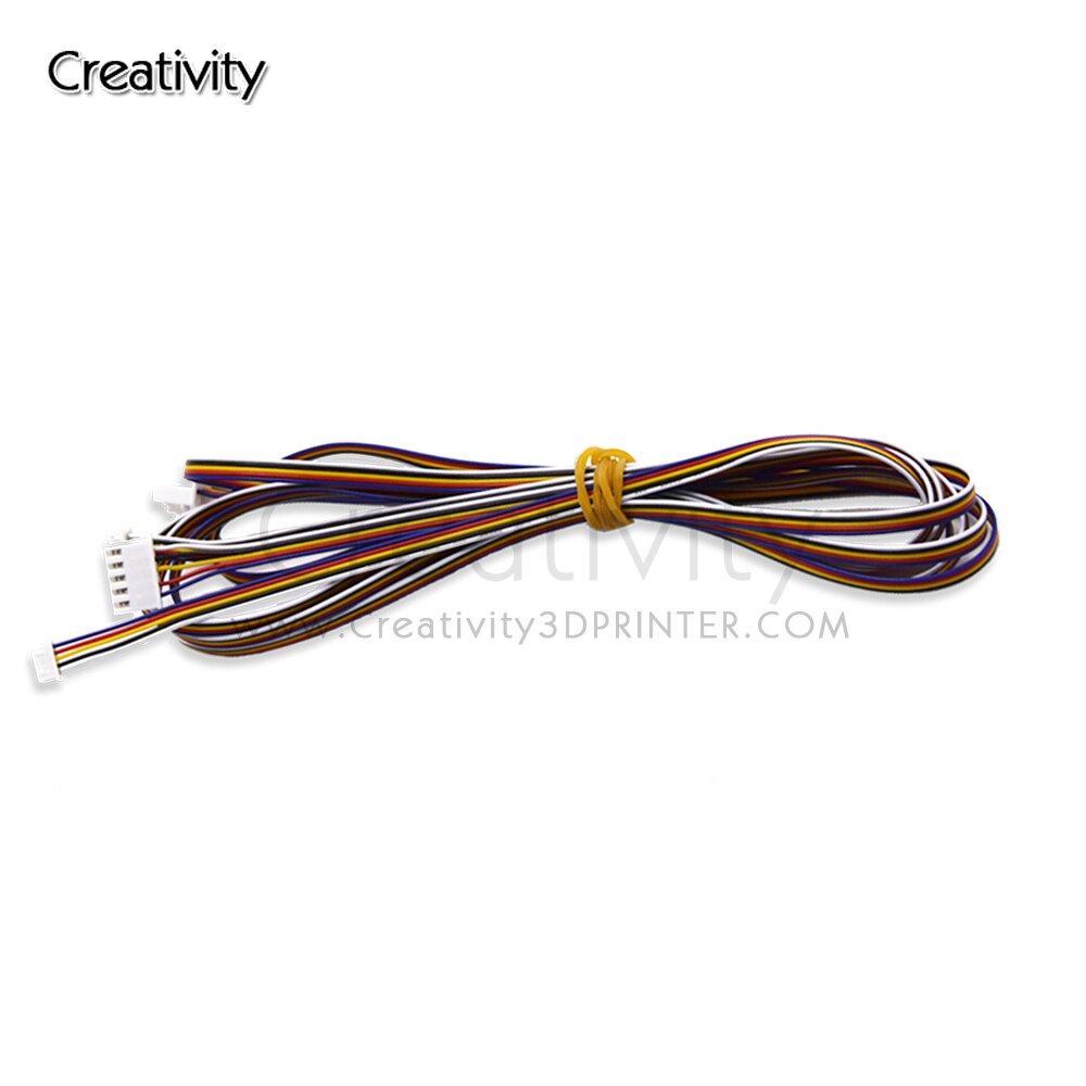 3d printerdele bl touch kabel forlængerledning 1.5 meter 3d touch automatisk nivelleringssensor til ender 3/ ender 3 pro/ ender 5/cr10: Hvidt kabel
