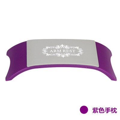 Equipment Lace Silicone Nail Mat Nail Pillow Cushion Hand Rest Cushion Nail Art Salon Manicure Nail Tool: purple wrist pillow