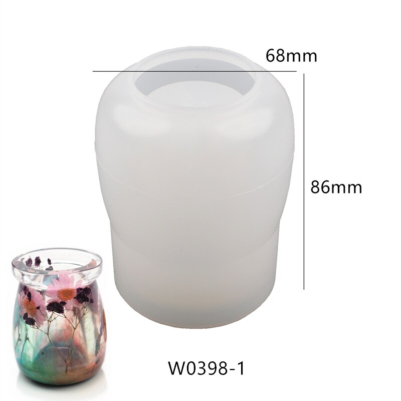 Storage Box Clay Silicone Mold For DIY Making Pudding Cookies Candy Organizer Boxes Epoxy Resin Molds With Lids: W0398-1