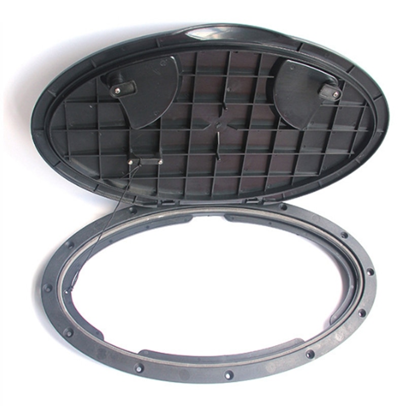 20 Inch Ovale Kajak Hatch Cover Waterdicht Kajak Accessoires Kajak Roeiboot Dek Plaat Met Opbergtas Kit Kajak Boot gereedschap