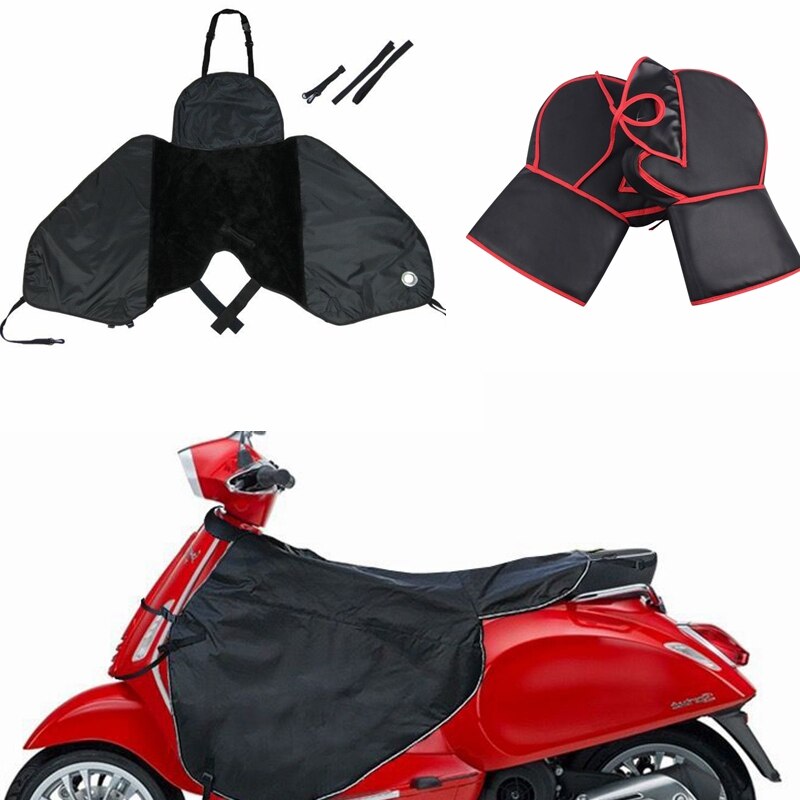 Motor scooters beenhoes knie deken warmer voor motorfiets waterdicht winddicht motorfiets winter quilt beenhoes scooter: Beenbedekking handschoen a