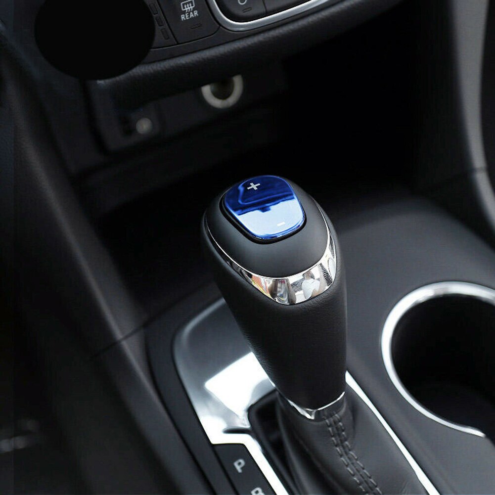 Blauwe Auto Versnelling Handvat Pookknop Cover Trim Voor Chevrolet Equinox Brand En Auto styling Accessoires