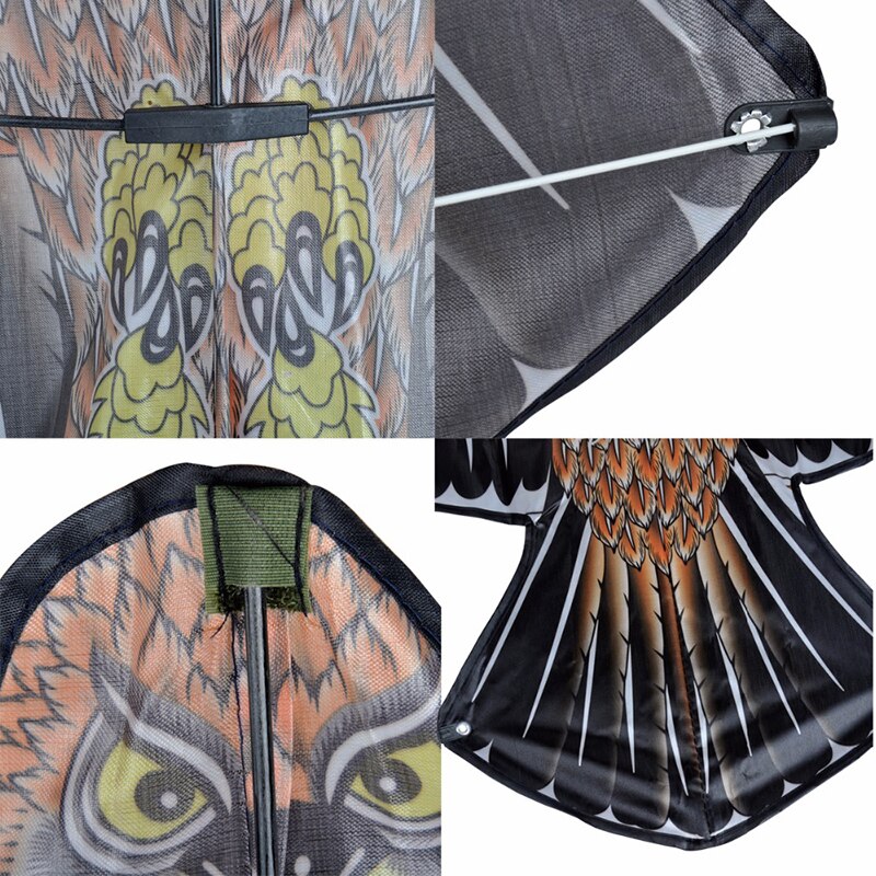 Dongzhur Adler Drachen draussen Spaß Sport Harte geflügelt Drachen Harz Stange Drachen Mit 30m Linie Kitesurf Vlieger freundlicher freundlicher spielzeug