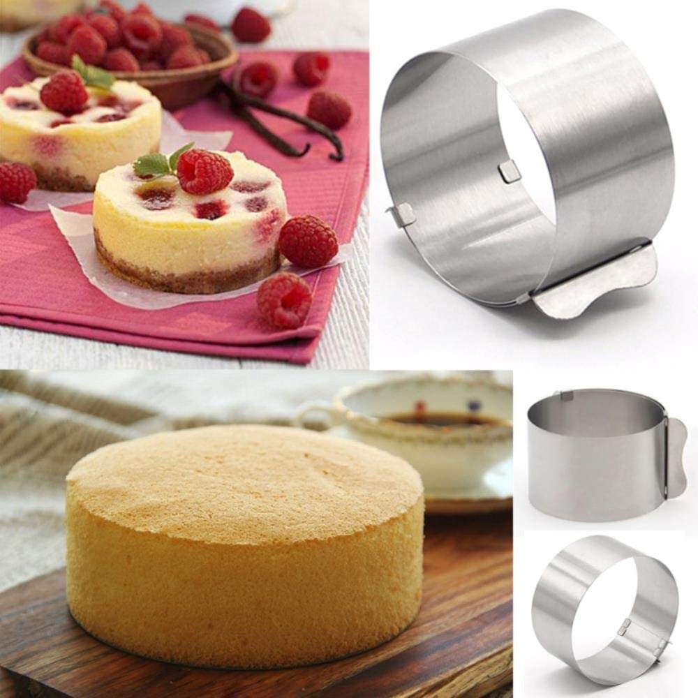 Adjustable Cake Cutter Slicer Stainless Steel Bread Cake Slicer Cutter Mold Cake Molds DIY Cake Decora Tools Baking Accessories