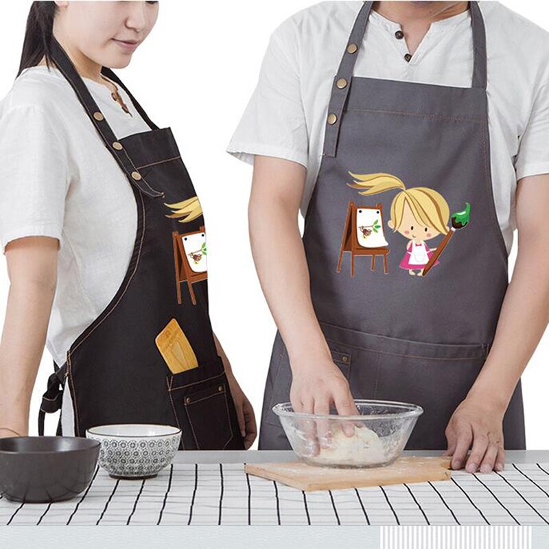 Parent-Child Activity Studio Apron Kindergarten Early Education Training Teacher Manual Experience Multi-Pocket Aprons