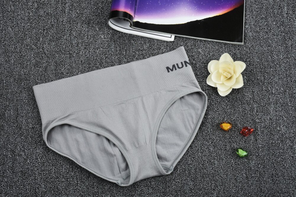 Lomonling Thong Panties Panties Women 5 Colors Japan Munafie Memory Fiber Abdomen Hip Sculpture In The Waist Triangle Underwear